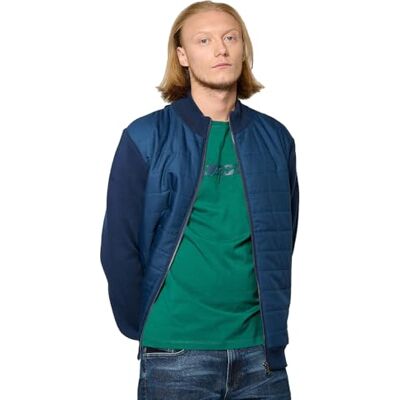 BOUNM53 Kaporal męski sweter, regularny krój, długi rękaw, stójka, model boun, kolor granatowy, rozmiar XXL, Granatowy, XXL BOUNM53 Kaporal męski sweter, regularny krój, długi rękaw, stójka, model boun, kolor granatowy, rozmiar XXL, Granatowy, XXL