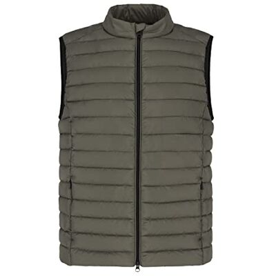 GAJKCARDI4070MW21 ECOALF Cardiffalf Vest Man Kamizelka męska, oliwkowy, S GAJKCARDI4070MW21 ECOALF Cardiffalf Vest Man Kamizelka męska, oliwkowy, S