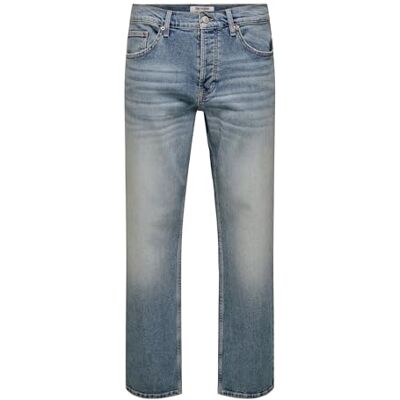 22033816-4755655 ONLY & SONS Onsedge Performance Lb 3816 Dot DNM, jasnoniebieski (light blue denim), 36W / 34L 22033816-4755655 ONLY & SONS Onsedge Performance Lb 3816 Dot DNM, jasnoniebieski (light blue denim), 36W / 34L