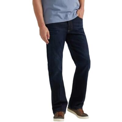 ZM4RBDH Wrangler Authentics Męskie dżinsy typu Relaxed Fit Boot Cut De Corte/Holgadon, Dark Harbor, 42W / 30L ZM4RBDH Wrangler Authentics Męskie dżinsy typu Relaxed Fit Boot Cut De Corte/Holgadon, Dark Harbor, 42W / 30L