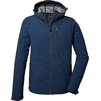41367-000 killtec Panowie Kurtka typu softshell/kurtka outdoorowa z kapturem KOS 259 MN SFTSHLL JCKT, blue, XXL, 41367-000 killtec Panowie Kurtka typu softshell/kurtka outdoorowa z kapturem KOS 259 MN SFTSHLL JCKT, blue, XXL,