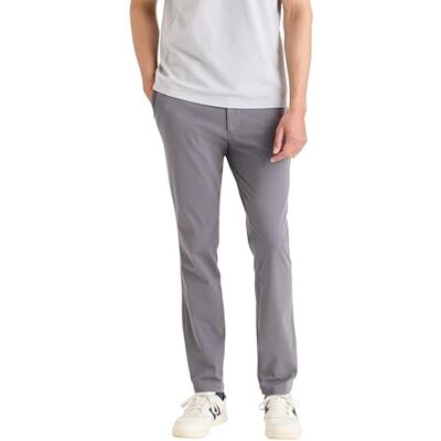 002XM DOCKERS Męskie Go Active Flex Chino Skinny Car Park GREY 32 W/30 l, Car Park Grey, 32W 002XM DOCKERS Męskie Go Active Flex Chino Skinny Car Park GREY 32 W/30 l, Car Park Grey, 32W