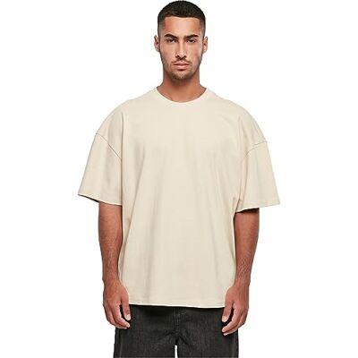 BY163 Build Your Brand Męski T-Shirt Ultra Heavy Cotton Box Tee Sand 3XL, Sand, 3XL BY163 Build Your Brand Męski T-Shirt Ultra Heavy Cotton Box Tee Sand 3XL, Sand, 3XL