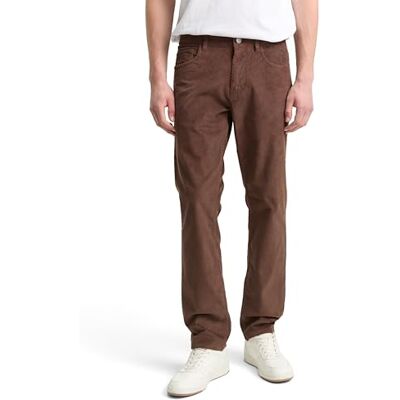1048451 Tom Tailor Męskie spodnie sztruksowe TTMARVIN Straight , 38833 Bag Brown, 36W / 34L 1048451 Tom Tailor Męskie spodnie sztruksowe TTMARVIN Straight , 38833 Bag Brown, 36W / 34L