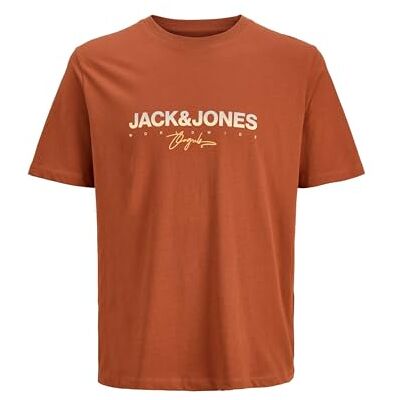 12281852-4812506 JACK & JONES Koszulka męska Jorcanggu SS Crew Neck FST Jnr, Arabian Spice, 140 12281852-4812506 JACK & JONES Koszulka męska Jorcanggu SS Crew Neck FST Jnr, Arabian Spice, 140