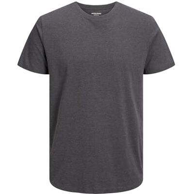 12229640-4777802 Jack & Jones Jjeorganic Mel Tee SS O-Neck Noos Pls, ciemnoszary melanż, 3XL 12229640-4777802 Jack & Jones Jjeorganic Mel Tee SS O-Neck Noos Pls, ciemnoszary melanż, 3XL