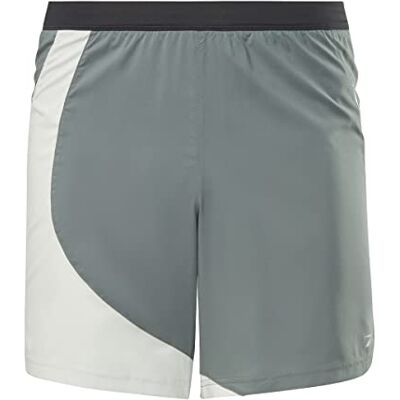 KO289 Reebok Męskie szorty do biegania, zielony (Chalk Green), L/S, Zielona kreda, L KO289 Reebok Męskie szorty do biegania, zielony (Chalk Green), L/S, Zielona kreda, L