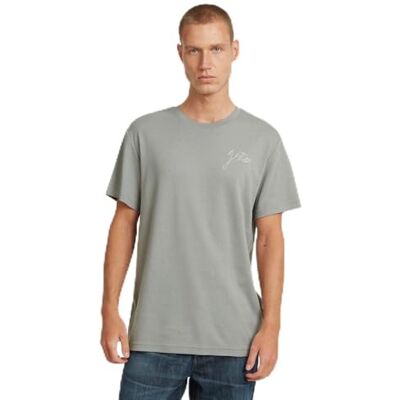D26823 G-STAR Script R T T-Shirt, Szary (Wild Dove -d976-g283), XS Mężczyźni, Szary (Wild Dove -d976-g283), XS D26823 G-STAR Script R T T-Shirt, Szary (Wild Dove -d976-g283), XS Mężczyźni, Szary (Wild Dove -d976-g283), XS