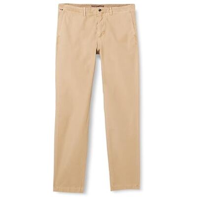 MW0MW33913 Tommy Hilfiger Męskie Chino Chelsea Gabardine GMD Batique Khaki 28W / 32L, Batikowe khaki, 28W / 32L MW0MW33913 Tommy Hilfiger Męskie Chino Chelsea Gabardine GMD Batique Khaki 28W / 32L, Batikowe khaki, 28W / 32L