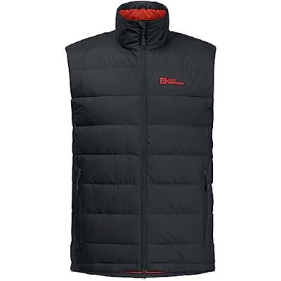 1207691-6350 Jack Wolfskin Męska kamizelka puchowa Ather Down Vest M, Phantom, XXL 1207691-6350 Jack Wolfskin Męska kamizelka puchowa Ather Down Vest M, Phantom, XXL