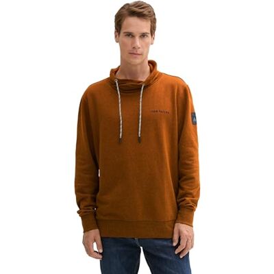 1044003 TOM TAILOR Bluza męska, 36826 Masło Peanut Brown Grindle, XXL 1044003 TOM TAILOR Bluza męska, 36826 Masło Peanut Brown Grindle, XXL