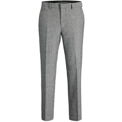 12281073-4806441 JACK & JONES Męskie spodnie garniturowe JPRMARTIN Slim Fit, Ultimate Grey, 52 12281073-4806441 JACK & JONES Męskie spodnie garniturowe JPRMARTIN Slim Fit, Ultimate Grey, 52