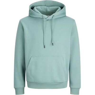 12249340-4890024 JACK & JONES Jjebradley Sweat Hood Noos, Mineral Blue, XL 12249340-4890024 JACK & JONES Jjebradley Sweat Hood Noos, Mineral Blue, XL