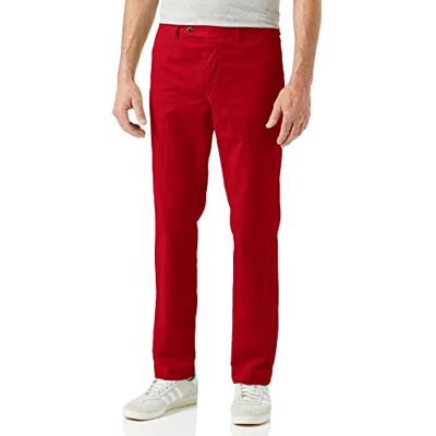 HM212065S-2FD Hackett London Męskie spodnie Sanderson Core, Czerwony (2fdpoppy Red 2fd), 38W(Producent rozmiar:28) HM212065S-2FD Hackett London Męskie spodnie Sanderson Core, Czerwony (2fdpoppy Red 2fd), 38W(Producent rozmiar:28)