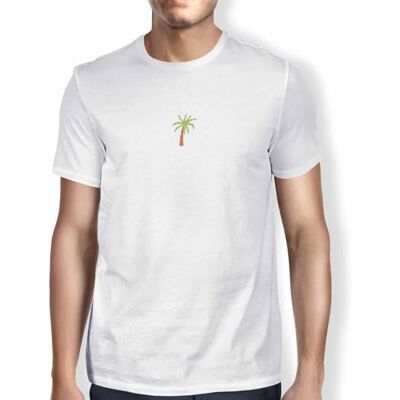 FDMTSI-104262-W-M Green Fish, Basic męski T-shirt, 100% bawełna, Regular Fit, Digital Icon Printed, rozmiar: M, kolor: biały, biały, M FDMTSI-104262-W-M Green Fish, Basic męski T-shirt, 100% bawełna, Regular Fit, Digital Icon Printed, rozmiar: M, kolor: biały, biały, M