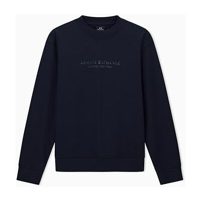 AF20934 Armani Exchange Koszulka z długim rękawem, z logo z przodu, kolor granatowy, rozmiar XS, Ciemnogranatowy, XS AF20934 Armani Exchange Koszulka z długim rękawem, z logo z przodu, kolor granatowy, rozmiar XS, Ciemnogranatowy, XS