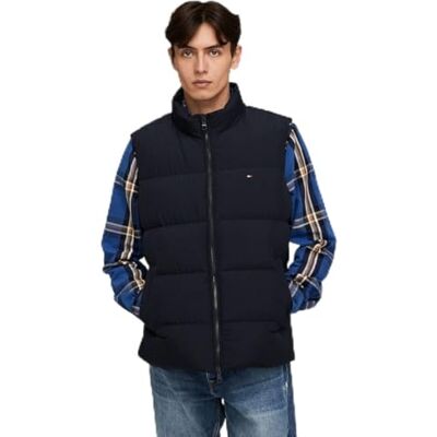 MW0MW37254DW5S Tommy Hilfiger Męska kamizelka puchowa MW0MW37254, niebieska, S, Niebieski (pustynne niebo), S MW0MW37254DW5S Tommy Hilfiger Męska kamizelka puchowa MW0MW37254, niebieska, S, Niebieski (pustynne niebo), S
