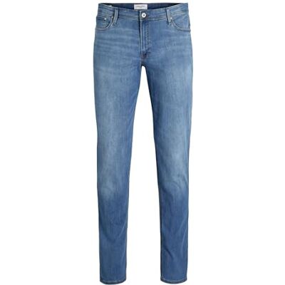 12188524 JACK & JONES Męskie dżinsy Slim Fit Plus Size JJIGLENN JJORIGINAL CB 815 NOOS PLS Slim Fit Jeans, Blue Denim, 50W / 32L 12188524 JACK & JONES Męskie dżinsy Slim Fit Plus Size JJIGLENN JJORIGINAL CB 815 NOOS PLS Slim Fit Jeans, Blue Denim, 50W / 32L