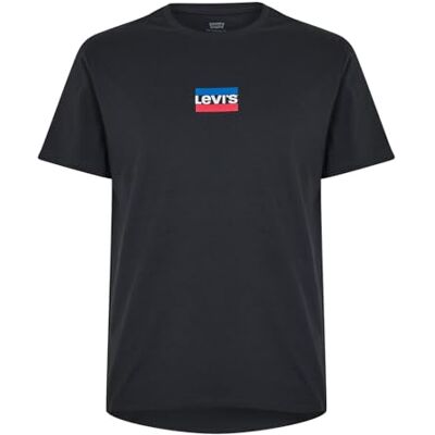 22491-1291 Levi's Mężczyźni Graphic Crewneck Tee T-Shirt, Mini Sportswear Pirate Black, XL 22491-1291 Levi's Mężczyźni Graphic Crewneck Tee T-Shirt, Mini Sportswear Pirate Black, XL