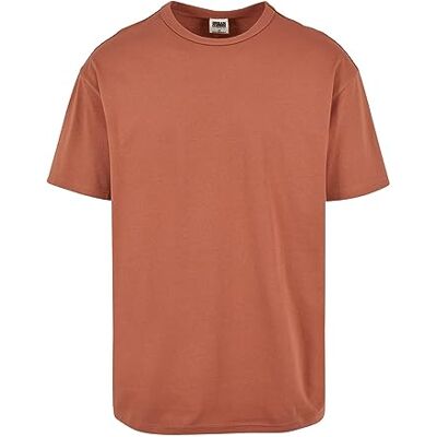 TB3085-04420_U Urban Classics Męski T-shirt z bawełny organicznej dla mężczyzn, dostępny w wielu kolorach, rozmiary S 5XL, Terracotta, 5XL TB3085-04420_U Urban Classics Męski T-shirt z bawełny organicznej dla mężczyzn, dostępny w wielu kolorach, rozmiary S 5XL, Terracotta, 5XL