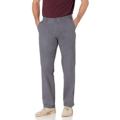 F16AE60000 Amazon Essentials Classic-Fit Wrinkle-Resistant Flat-Front Chino Pant majtki, szare, 38 W x 38 l F16AE60000 Amazon Essentials Classic-Fit Wrinkle-Resistant Flat-Front Chino Pant majtki, szare, 38 W x 38 l