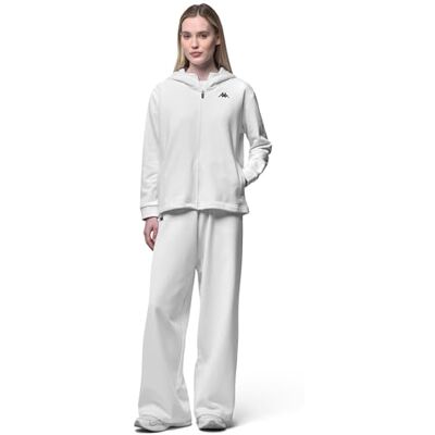 382947W Kappa IGRITTA Polar damski French Terry 280g Regularny krój z zamkiem błyskawicznym i prążkowanymi mankietami Wysokiej jakości design i sportowy styl Biały i Rozmiar S 382947W Kappa IGRITTA Polar damski French Terry 280g Regularny krój z zamkiem błyskawicznym i prążkowanymi mankietami Wysokiej jakości design i sportowy styl Biały i Rozmiar S