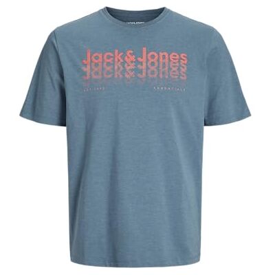 12269335-4650052 Koszulka męska Jack & Jones Tex SS crew 12269335-4650052 Koszulka męska Jack & Jones Tex SS crew