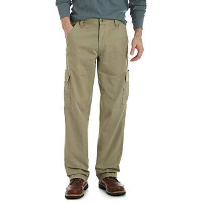 ZM6LGBH Wrangler Authentics Męskie spodnie Pantauthentics Pantauthentics, Big & Tall Classic Cargo Twill, Brytyjski khaki, 38W / 29L ZM6LGBH Wrangler Authentics Męskie spodnie Pantauthentics Pantauthentics, Big & Tall Classic Cargo Twill, Brytyjski khaki, 38W / 29L