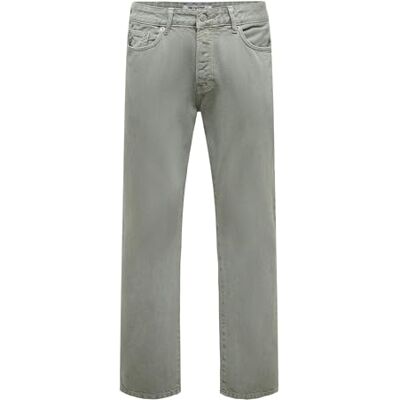 22036478-4889743 ONLY & SONS Onsedge Straight Grass 6478 Tai DNM 6478-Tai, Calliste Green, 29 W x 32 l, męskie, Calliste Green, 29W / 32L 22036478-4889743 ONLY & SONS Onsedge Straight Grass 6478 Tai DNM 6478-Tai, Calliste Green, 29 W x 32 l, męskie, Calliste Green, 29W / 32L