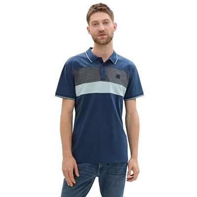 1043288 TOM TAILOR Męska koszulka polo, 26779 Nighttime Blue, XXL 1043288 TOM TAILOR Męska koszulka polo, 26779 Nighttime Blue, XXL