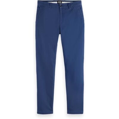181195 Scotch & Soda Stuart Chino Slim Fit, Insignia Blue 420, 30W / 34L 181195 Scotch & Soda Stuart Chino Slim Fit, Insignia Blue 420, 30W / 34L