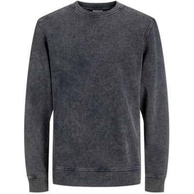12281065-4806403 R.d.d. royal denim division Rdddawson Overdye Crew Neck Sweat L/S Sn, czarny, XL 12281065-4806403 R.d.d. royal denim division Rdddawson Overdye Crew Neck Sweat L/S Sn, czarny, XL