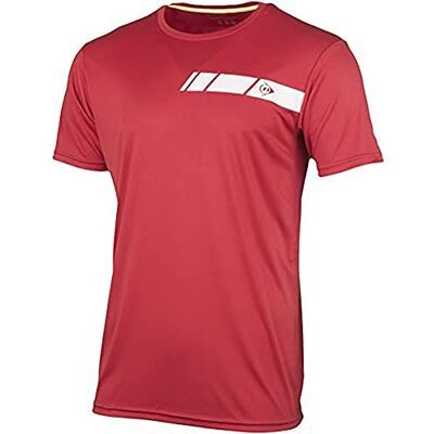 71334-XL DUNLOP Męski sportowy t-shirt tenisowy – Club Line, Crew Tee 71334-XL DUNLOP Męski sportowy t-shirt tenisowy – Club Line, Crew Tee