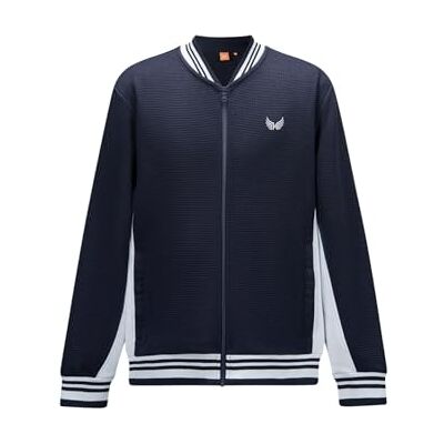 KP LINO M33NAVY 25E Kaporal, Męska bluza z zamkiem błyskawicznym, 53% Poliester 45% Bawełna 2% Elastan, Regularny krój, Kołnierz Teddy, Kolor Navy, Rozmiar M, Granatowy, M KP LINO M33NAVY 25E Kaporal, Męska bluza z zamkiem błyskawicznym, 53% Poliester 45% Bawełna 2% Elastan, Regularny krój, Kołnierz Teddy, Kolor Navy, Rozmiar M, Granatowy, M