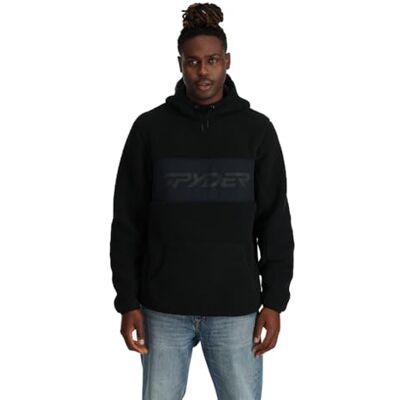 38A413300 Spyder VISTA HOODIE, męska, czarna, XL 38A413300 Spyder VISTA HOODIE, męska, czarna, XL