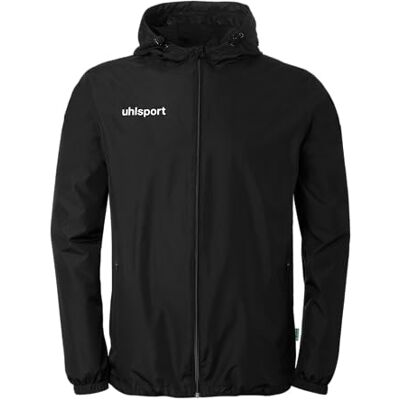 100611103 uhlsport Essential kurtka przeciwdeszczowa – sportowa kurtka przeciwdeszczowa z kapturem, słup wody 1000 mm, podszewka z polaru i dwukierunkowy zamek błyskawiczny 100611103 uhlsport Essential kurtka przeciwdeszczowa – sportowa kurtka przeciwdeszczowa z kapturem, słup wody 1000 mm, podszewka z polaru i dwukierunkowy zamek błyskawiczny