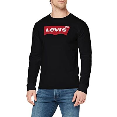 36015-0013 Levi's Mężczyźni Long-Sleeve Standard Graphic Tee T-Shirt, Stonewashed Black, XS 36015-0013 Levi's Mężczyźni Long-Sleeve Standard Graphic Tee T-Shirt, Stonewashed Black, XS