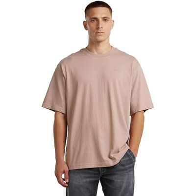 D26817 G-STAR Boxy Base R T T-Shirt, Różowy (Lt Berry Mist -d593-8147), XL Mężczyźni, Różowy (Lt Berry Mist -d593-8147), XL D26817 G-STAR Boxy Base R T T-Shirt, Różowy (Lt Berry Mist -d593-8147), XL Mężczyźni, Różowy (Lt Berry Mist -d593-8147), XL