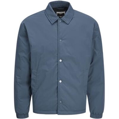 12261978 JACK&JONES Męska kurtka Coach Padded Coach, granatowa, XXL, granatowy (Midnight Navy), XXL 12261978 JACK&JONES Męska kurtka Coach Padded Coach, granatowa, XXL, granatowy (Midnight Navy), XXL
