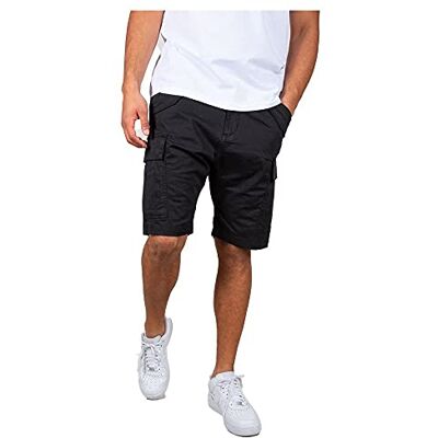 116211-03 Alpha Industries Airman Short Męskie krótkie spodenki Black 116211-03 Alpha Industries Airman Short Męskie krótkie spodenki Black