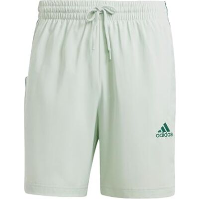 IW7664 adidas Mężczyźni AEROREADY Essentials Chelsea 3-Stripes Shorts, Linen Green F22, XXS IW7664 adidas Mężczyźni AEROREADY Essentials Chelsea 3-Stripes Shorts, Linen Green F22, XXS
