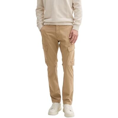 1043840 TOM TAILOR Męskie spodnie cargo Regular Fit, 11612 Everglade Beige, XXL 1043840 TOM TAILOR Męskie spodnie cargo Regular Fit, 11612 Everglade Beige, XXL