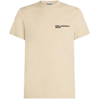 A1M17003 Karl Lagerfeld Jeans, Męskie, Slim Short Sleeve Essential Logo Tee, Slim Fit, Brązowy, S A1M17003 Karl Lagerfeld Jeans, Męskie, Slim Short Sleeve Essential Logo Tee, Slim Fit, Brązowy, S