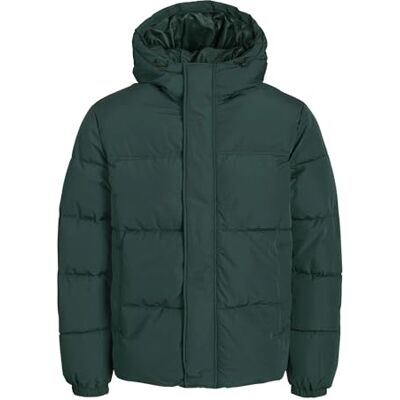 12256974 JACK & JONES Męska kurtka pikowana Jjebradley Puffer Hood Sn, Magical Forest., XL 12256974 JACK & JONES Męska kurtka pikowana Jjebradley Puffer Hood Sn, Magical Forest., XL
