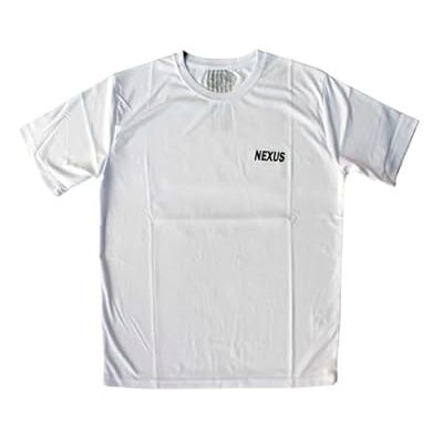 Biały T-shirt z krótkim rękawem Nexus dla mężczyzn Biały T-shirt z krótkim rękawem Nexus dla mężczyzn