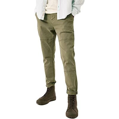C31120 GARCIA Męskie spodnie Non Denim, Base Army, M C31120 GARCIA Męskie spodnie Non Denim, Base Army, M
