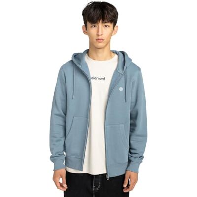 ELYFT00199-bmk0 Element Icon Embroidery ZH Męski sweter polarowy Niebieski S ELYFT00199-bmk0 Element Icon Embroidery ZH Męski sweter polarowy Niebieski S