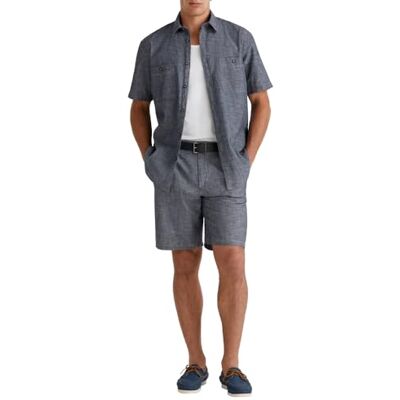 4XGBU9015 United Colors of Benetton Bermudy, Niebieska, 52 4XGBU9015 United Colors of Benetton Bermudy, Niebieska, 52