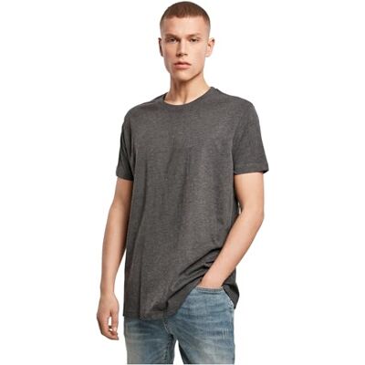 BY004-00091-0058 Build Your Brand Men By004-T-Shirt Round Neck Charcoal Xs BY004-00091-0058 Build Your Brand Men By004-T-Shirt Round Neck Charcoal Xs