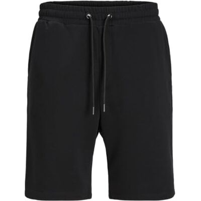 12294286-4970683 JACK & JONES Jpstgordon Bradley Sweat Shorts Mi Pls Plus Size, czarny, 48 12294286-4970683 JACK & JONES Jpstgordon Bradley Sweat Shorts Mi Pls Plus Size, czarny, 48